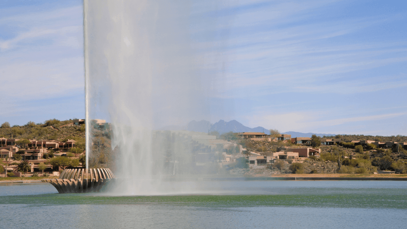 City view of Fountain Hills