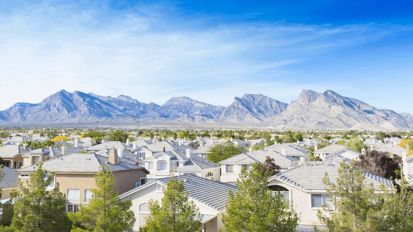 City view of Summerlin South