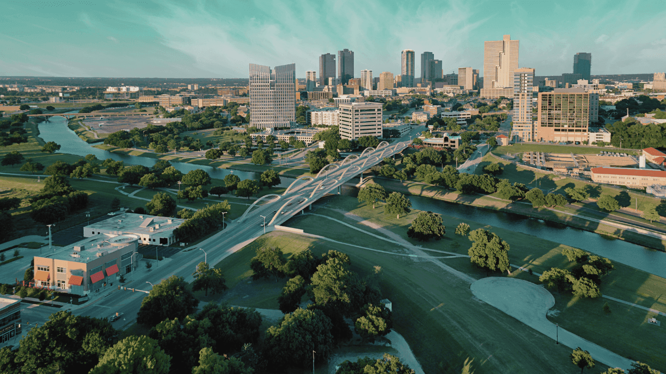 City view of Fort Worth
